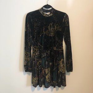 Free People Velvet Romper - Size 6